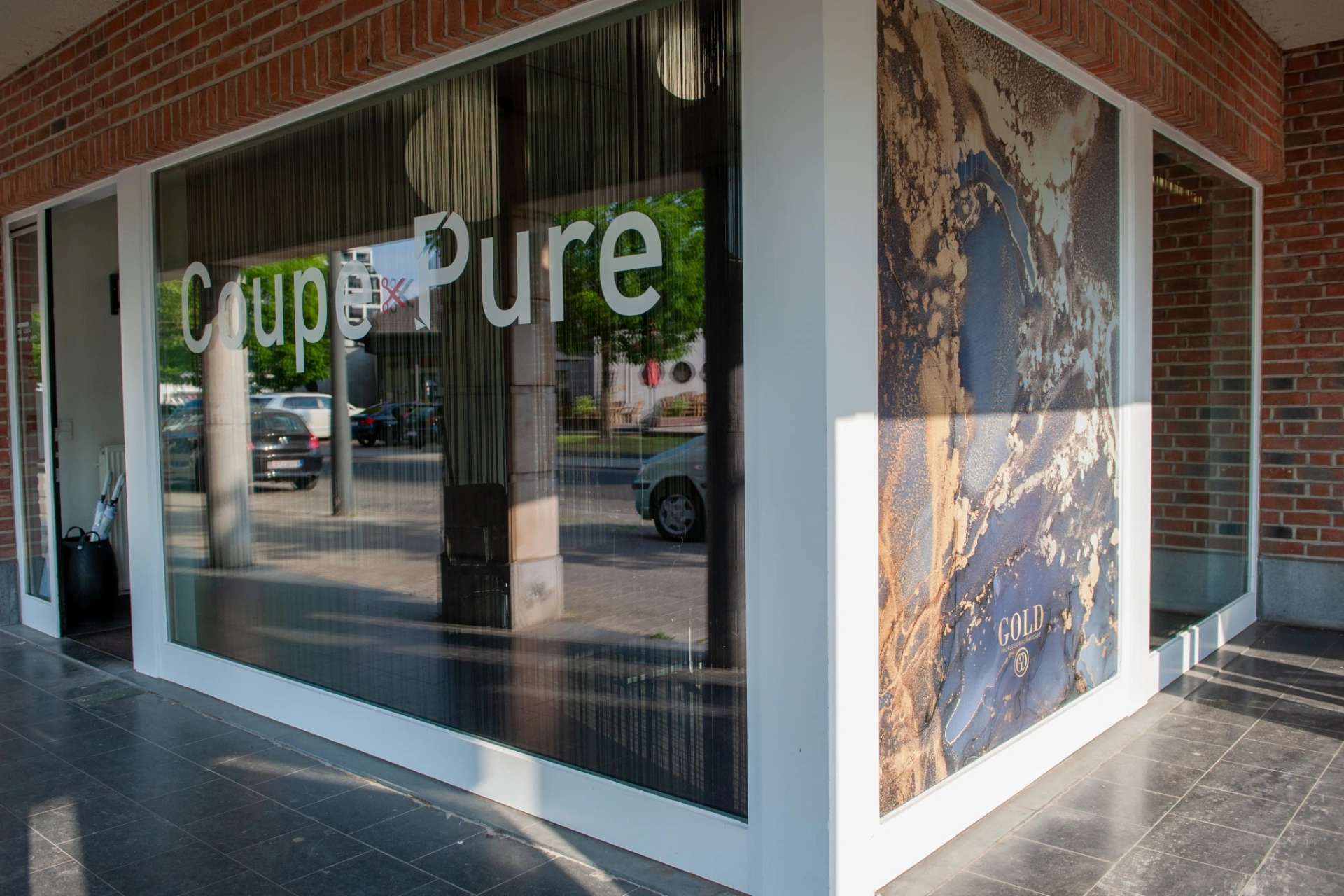 Coupe Pure etalage Nieuwe Kaai Turnhout
